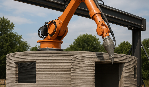 تکنولوژی چاپ سه بعدی ساختمان