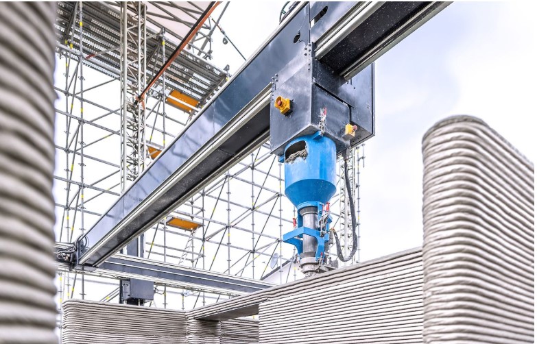 پرینتر سه بعدی ساختمانی